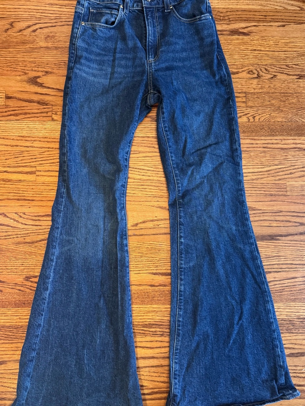 PAIGE Dark Blue Flare Jeans